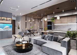 3D Interior Apartment 151 Scene File 3dsmax By QuangHuyTran