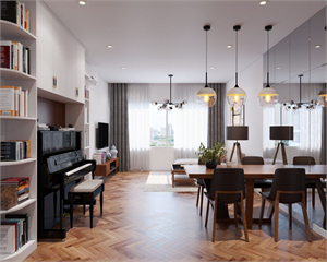 3D Interior Apartment 180 Scene File 3dsmax By Tuong Duong