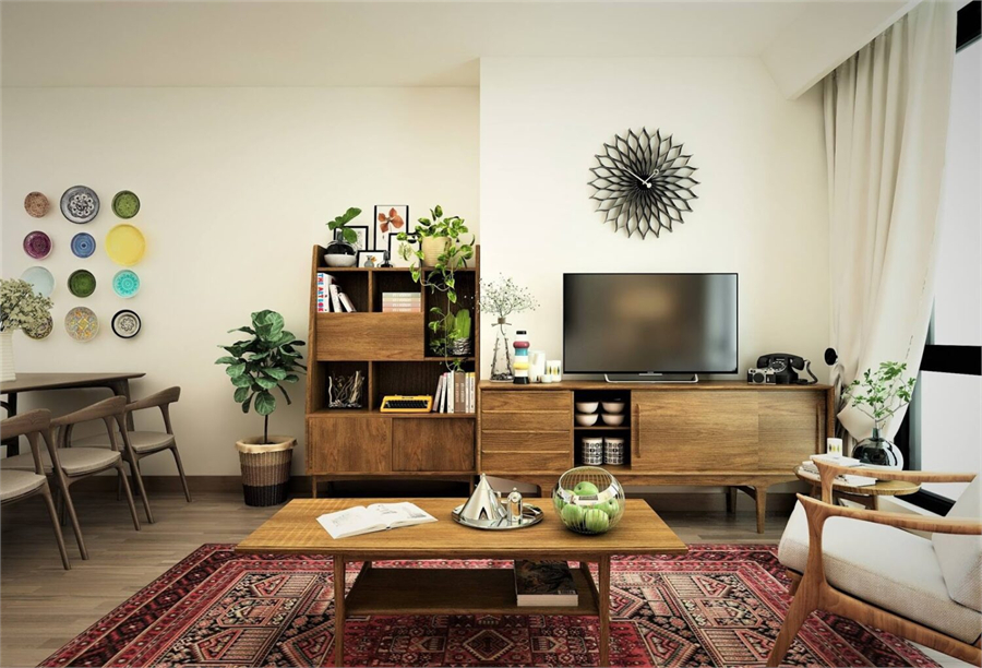 3D Interior Apartment 2 Scenes File 3dsmax Free Download