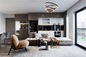 3D Interior Apartment 218 Scene File 3dsmax By Tran Long