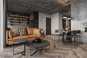 3D Interior Apartment 42 Scene File 3dsmax By DongDaoVuong Free Download