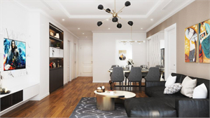 3D Interior Apartment 61 Scene File 3dsmax By LinhBui‎ Free Download
