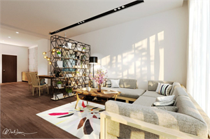 3D Interior Apartment 65 Scene File 3dsmax By DungCuong Free Download