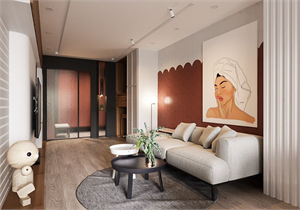 3D Interior Apartment 73 Scene File 3dsmax By Dat Nguyen Free Download