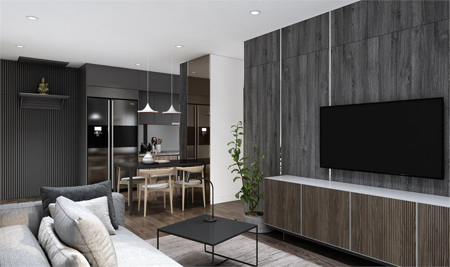 3D Interior Apartment 75 Scene File 3dsmax By Tu Le Free Download