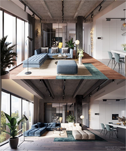 3D Interior Apartment 76 Scene File 3dsmax By PhamMinhQuang Free Download