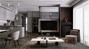 Download Free 3D Interior Apartment Model By Nguyen Huu Cong