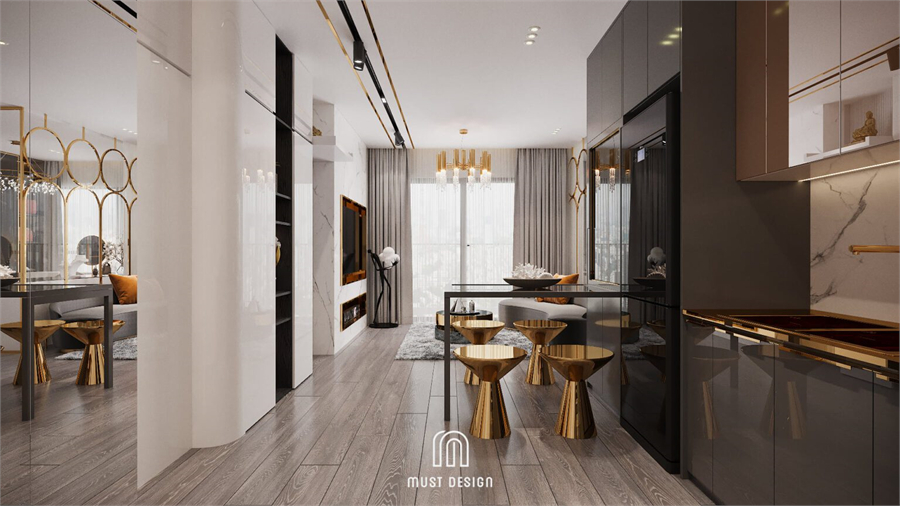 3D Model of Interior Apartment For Free Download by Phan Xuan Thuy
