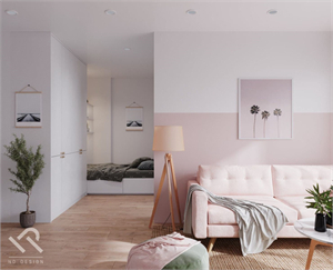 Download Free 3D Apartment Interior Model by Huy Dam