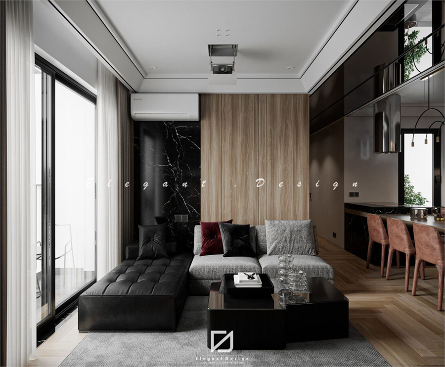 Free 3D Apartment Interior Model Download by Nguyen The Dinh
