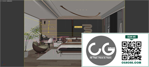 Download Free 3Ds Max Bedroom Interior Model