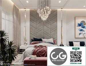 Free 3d Interior Bedroom Model Download By Ahmed Salim