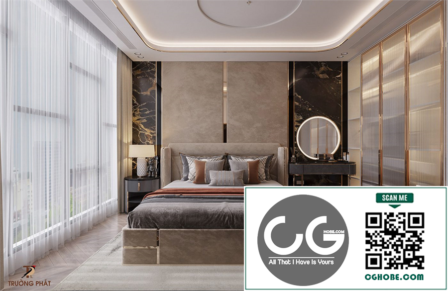  Free 3D Bedroom Interior Model Download By Tuan An