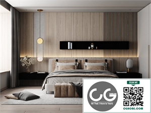 3D Bedroom Interior Model Download By Huy Hieu Lee