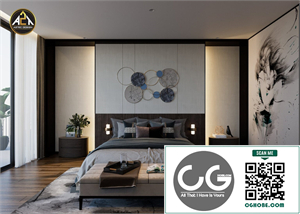 3D Bedroom Interior Model Download By Uyen Xuxu