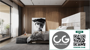  Download Free 3D Bedoom Interior Model by Kim Cuc