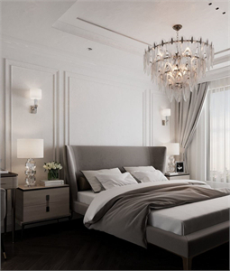 Download Free 3D Bedroom Interior Model by The Hoang