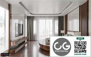 Download Free 3D Bedroom Interior Model by Kts Tran Dinh Quy