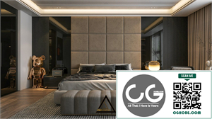 Download Free 3D Master Bedroom Interior Model by Nguyen Duc Thuan