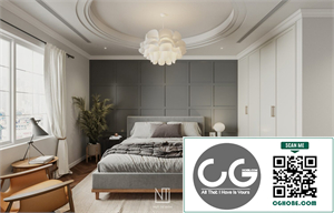 Download Free 3D Bedroom Interior Model by Nguyen Ngoc Tung