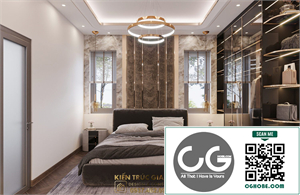 Download Free 3D Bedroom Interior Model by Kts Nguyen Minh Truong
