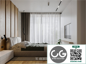 Download Free 3D Bedroom Interior Model By Tung Nguyen Cong