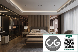  Download Free 3D Bedroom Interior Model By Chang GT