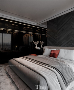 Download Free 3D Bedroom Interior Model By Trong Thanh