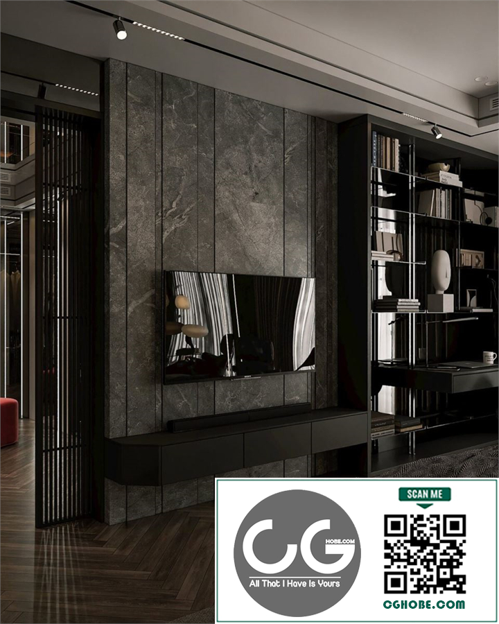 Download Free 3D Master Bedroom Interior Model by Pham Manh Hung