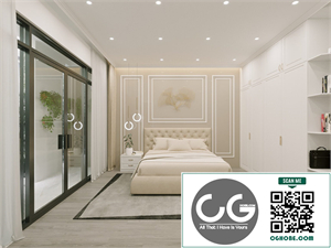 3D Master Bedroom Interior Model Download