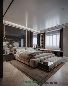 Download Free 3D Bedroom Interior Model By Phuong Viet