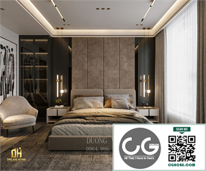  Download Free 3D Bedroom Interior Model By Vu Duong