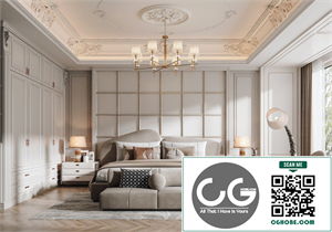  Download Free 3D Bedroom Interior Model By Kha Vi