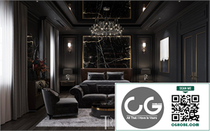 Download Free 3D Bedroom Interior Model by Duy Fur