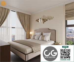  Free 3D Neoclassical Bedroom Interior Model Download By Pham Giang