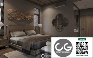 3Ds Max Bedroom Interior Model Download by Leo Nguyen