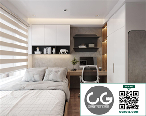 3Ds Max Bedroom Interior Model Download by Tung Anh