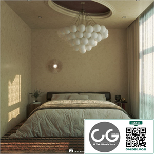 3Ds Max Bedroom Interior Model Download by Trung Tuan