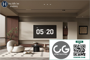 3Ds Max Living Room Interior Model Download