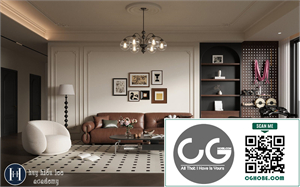 3Ds Max Living Room Interior Model Download