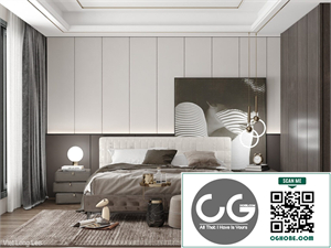 3D Interior Scenes File 3dsmax Model Bedroom 429 By Viet Long Lee