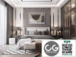 3D Interior Scenes File 3dsmax Model Bedroom 441 By Viet Long Lee