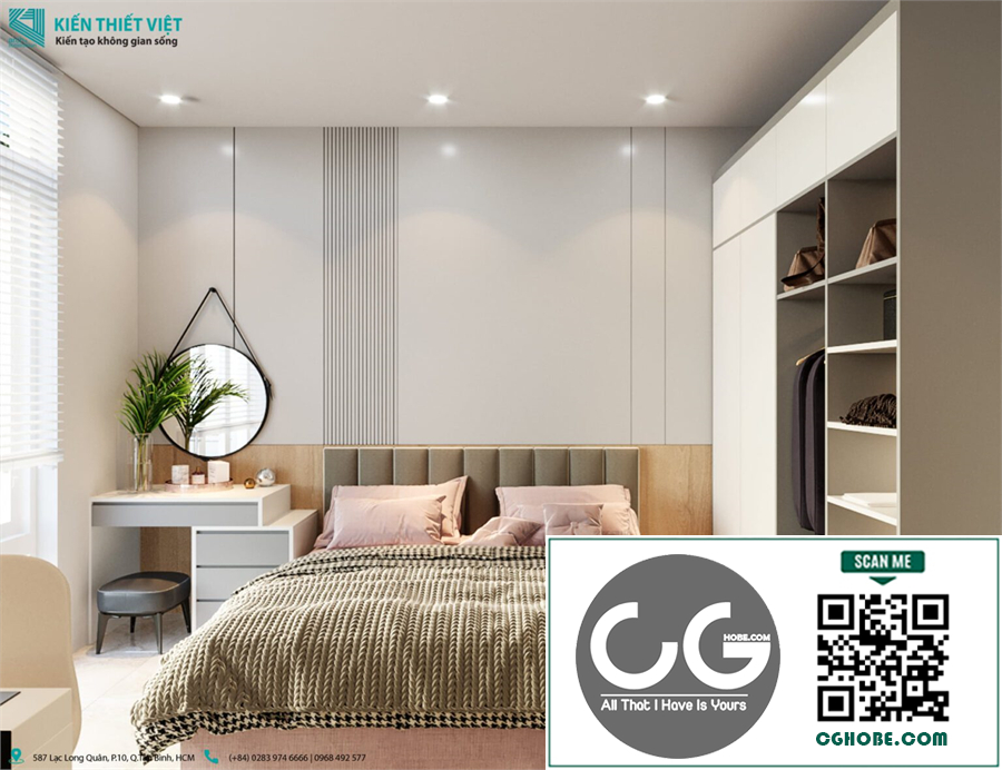 3D Interior Scenes File 3dsmax Model Bedroom 442 By Nhat Minh