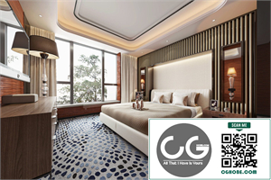 3D Interior Scenes File 3dsmax Model Bedroom 444 By Huy Hieu Lee