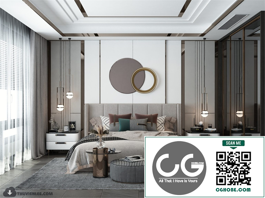 3D Interior Scenes File 3dsmax Model Bedroom 447 By Huy Hieu Lee