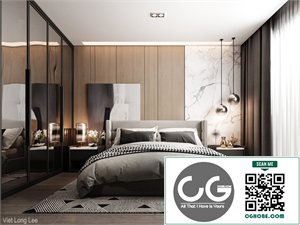 3D Interior Scenes File 3dsmax Model Bedroom 448 By Viet Long Lee