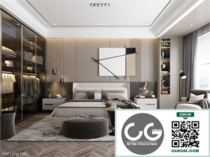 3D Interior Scenes File 3dsmax Model Bedroom 458 By Viet Long Lee
