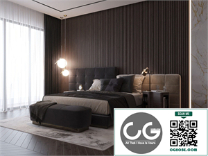 3D Interior Scenes File 3dsmax Model Bedroom 463 By Nguyen Phuong Ha