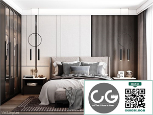 3D Interior Scenes File 3dsmax Model Bedroom 465 By Viet Long Lee