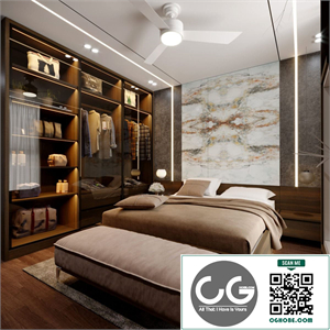 3D Interior Scenes File 3dsmax Model Bedroom 482 By Kts Pham Diem